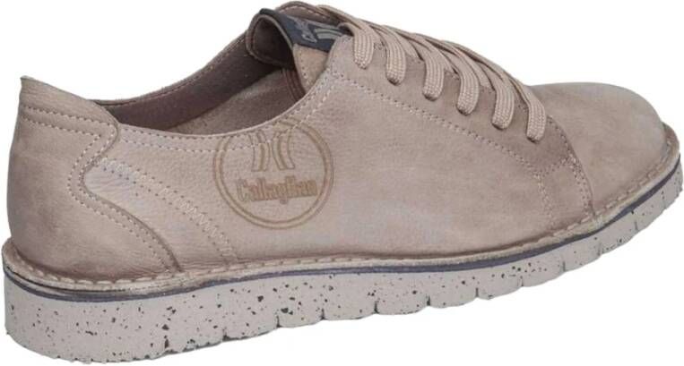 Callaghan Beige Casual Leren Herenschoenen Beige Heren