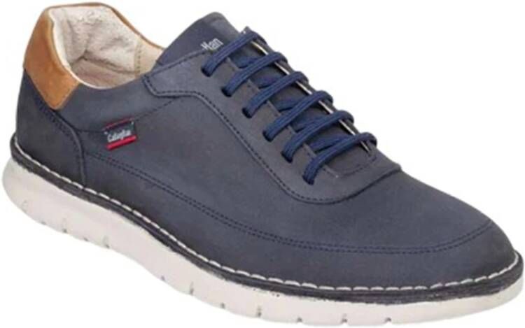 Callaghan Blauwe Casual Suède Sneakers