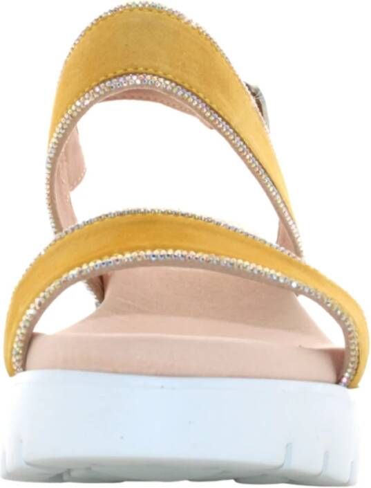 Callaghan Gele sandalen voor vrouwen Yellow Dames
