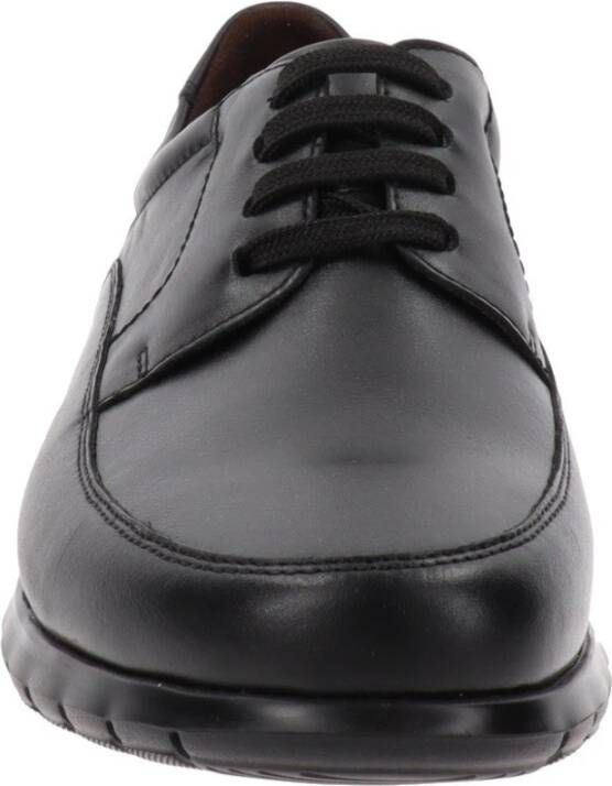 Callaghan Heren Leren Sneakers Black Heren