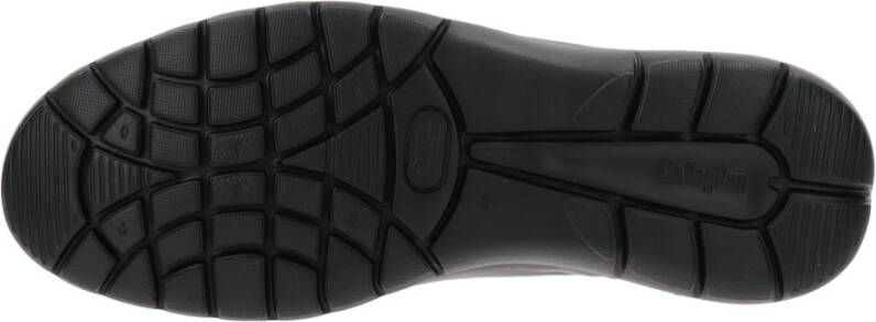 Callaghan Heren Leren Sneakers Black Heren