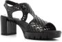 Callaghan High Heel Sandals Black Dames - Thumbnail 4