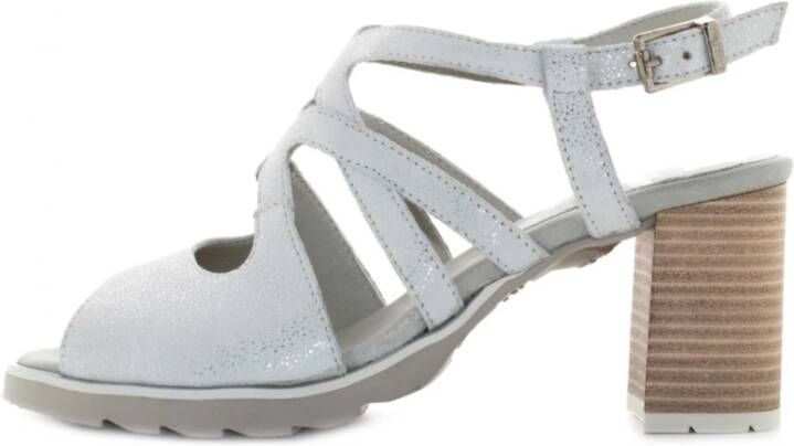 Callaghan High Heel Sandals Gray Dames