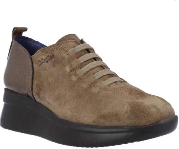 Callaghan Instap Sneakers van Suède en Leer