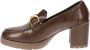 Callaghan Leren Dames Pumps Bruin Dames - Thumbnail 5