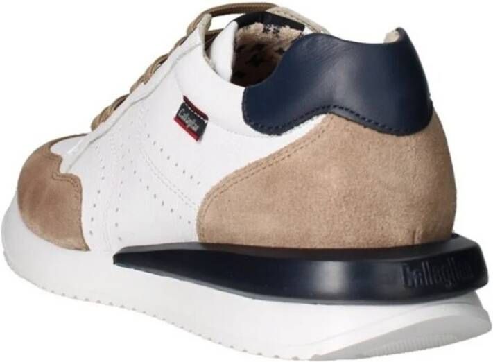 Callaghan Leren en Suède Sneakers