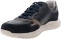 Callaghan Leren Heren Sneakers Comfort Stijl Blue Heren - Thumbnail 4