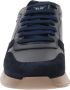 Callaghan Leren Heren Sneakers met Vetersluiting Blauw Dames - Thumbnail 3