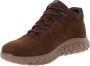Callaghan Leren Heren Sneakers met Vetersluiting Bruin Heren - Thumbnail 5