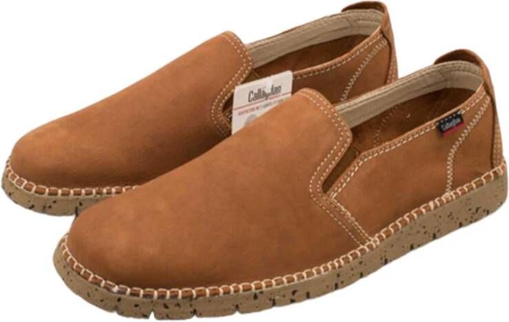 Callaghan Nubuck Mocassin met Contraststiksels
