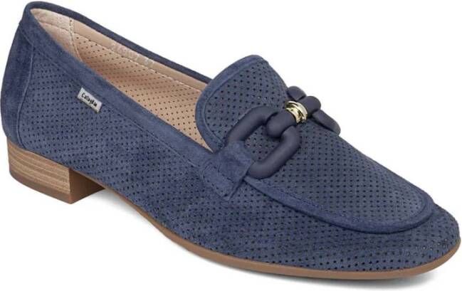 Callaghan Paars Blauwe Mocassin Schoenen Blue Dames