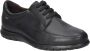 Callaghan Leren Heren Sneakers Vetersluiting Black Heren - Thumbnail 6
