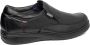 Callaghan Zwarte leren jurk mocassins heren Black Heren - Thumbnail 6