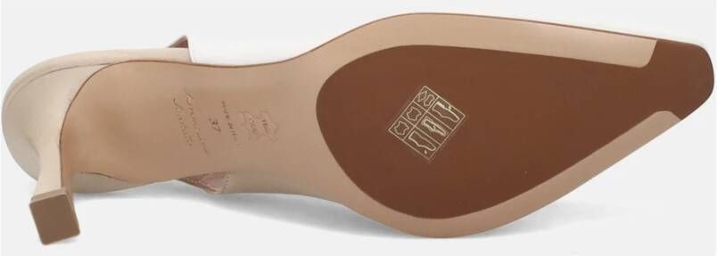 Calpierre Witte Hak Pumps