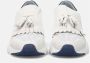Calpierre Witte Slip-On Sneakers met Franje White Dames - Thumbnail 3