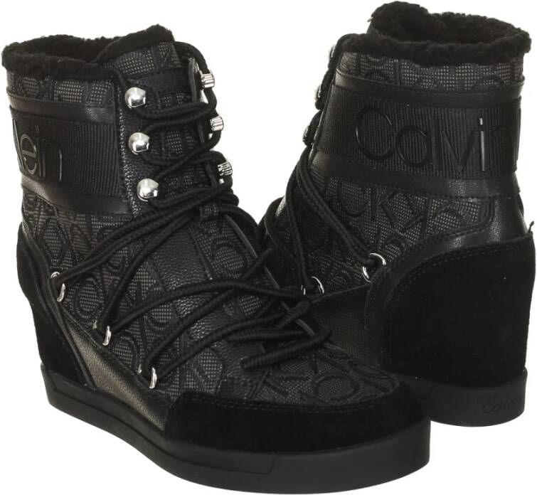 Calvin Klein Ankle Boots Black Dames