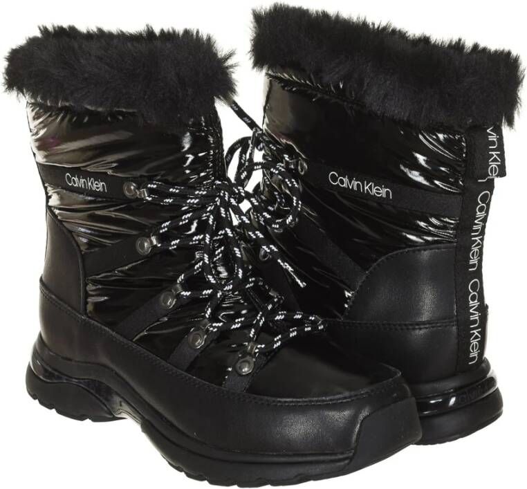 Calvin Klein Ankle Boots Black Dames