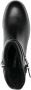 Calvin Klein Zwarte Leren Enkellaarzen met Rubberen Zool Black Dames - Thumbnail 14