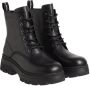 Calvin Klein Jeans Veterboots van echt leer met label in reliëf model 'CHUNKY' - Thumbnail 7