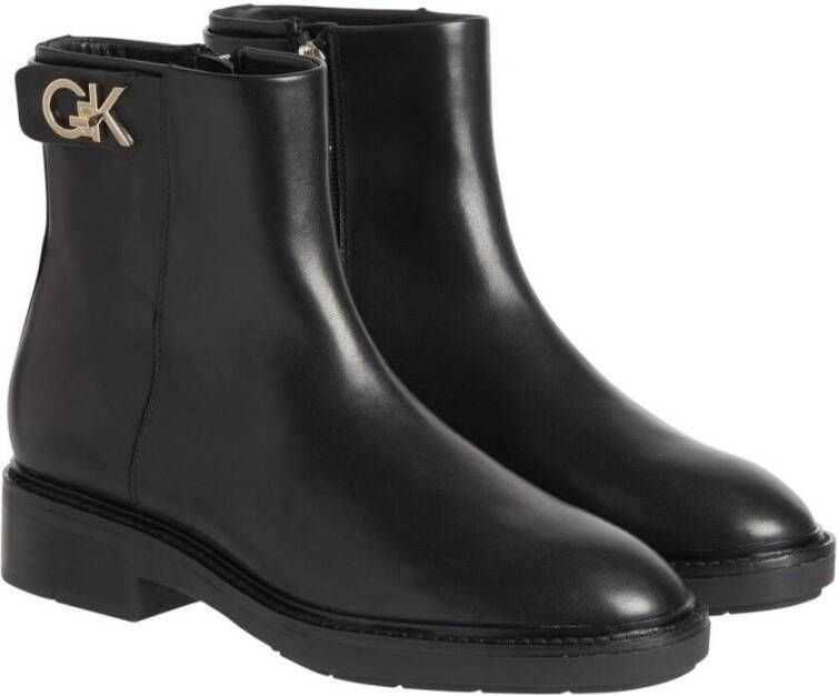 Calvin Klein Ankle Boots Zwart Dames