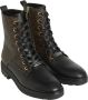 Calvin Klein Boots & laarzen Cleat Biker Boot Mono Mix in bruin - Thumbnail 7