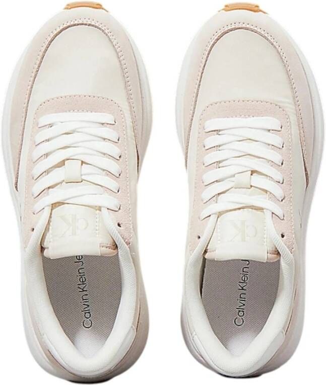 Calvin Klein Athleisure Sneakers met Nylon Inzetstukken