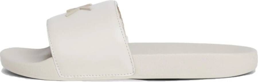 Calvin Klein Beige Flip Flops voor vrouwen Gray Dames