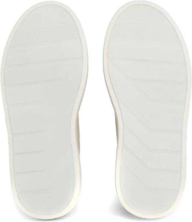Calvin Klein Beige Lace-Up Flatform Sneakers Beige Dames