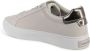 Calvin Klein Beige Leren Sneaker Casual Stijl - Thumbnail 3