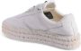 Calvin Klein Veterschoenen ESPADRILLE SNEAKER CS BTW met plateausool vrijetijdsschoen halfhoge schoen veterschoen - Thumbnail 4