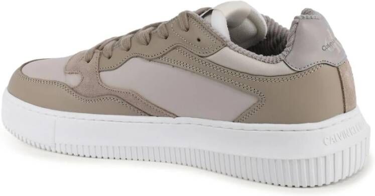 Calvin Klein Beige Platform Sneakers