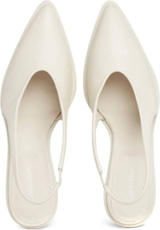 Calvin Klein Beige Slingback Pump Beige Dames