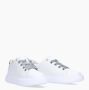 Calvin Klein Witte Leren Sneakers Comfortabele Schuim Binnenzool White Dames - Thumbnail 4