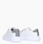Calvin Klein Witte Leren Sneakers Comfortabele Schuim Binnenzool White Dames - Thumbnail 5