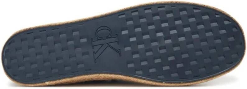 Calvin Klein Blauwe Slip-on Espadrilles