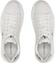 Calvin Klein Witte polyester sneakers met veters contrastdetails print logo White Dames - Thumbnail 8