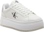 Calvin Klein Plateausneakers BOLD PLATF LOW LACE LTH ML MTL met zijlogo vrijetijdsschoen lage schoen veterschoen - Thumbnail 25