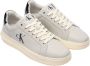 Calvin Klein Sportieve Grijze Sneakers met Printdetails Gray Heren - Thumbnail 2