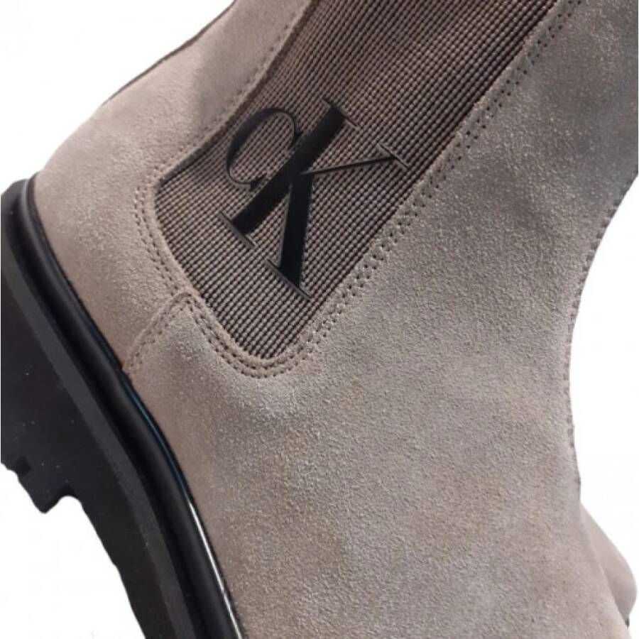 Calvin Klein Chelsea Boots Beige Heren