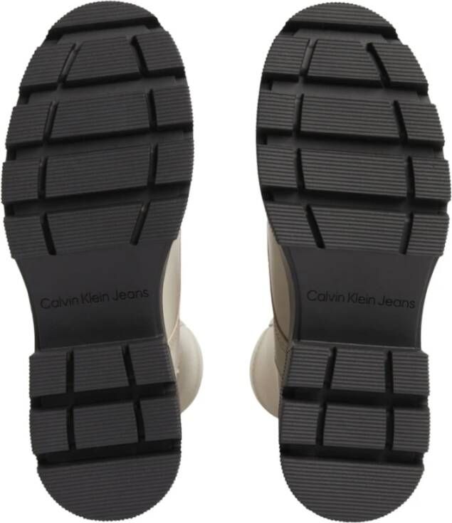 Calvin Klein Chunky Combat Veterlaars met Rits