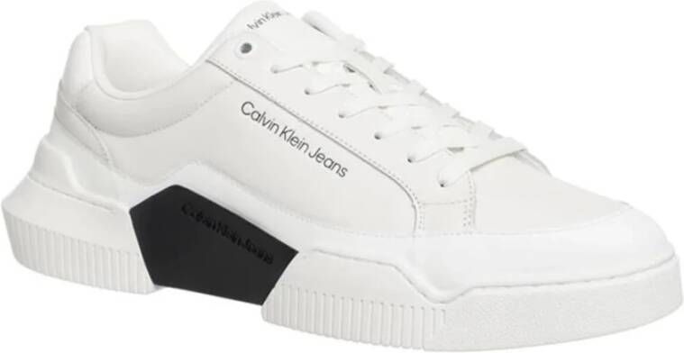 Calvin Klein Chunky Low Sneakers White Heren