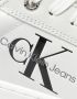 Calvin Klein Plateausneakers CHUNKY CUPSOLE MONO LTH WN vrijetijdsschoen lage schoen veterschoen met ck-opdruk aan de zijkant - Thumbnail 10