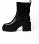 Calvin Klein Jeans Zwarte Chunky Heeled Chelsea Enkellaarzen Black Dames - Thumbnail 9