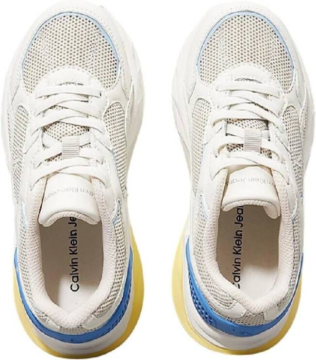 Calvin Klein Chunky Runner Veterschoenen Grijs