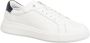 Calvin Klein Effen Vetersneakers White Heren - Thumbnail 4