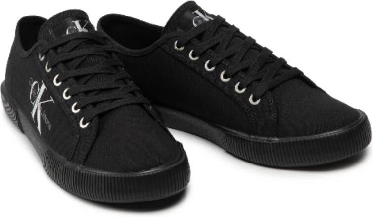 Calvin Klein Essential Zwarte Sneakers Black Heren