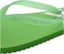 Calvin Klein Gedrukt Logo Platte Schoenen Green Heren - Thumbnail 4