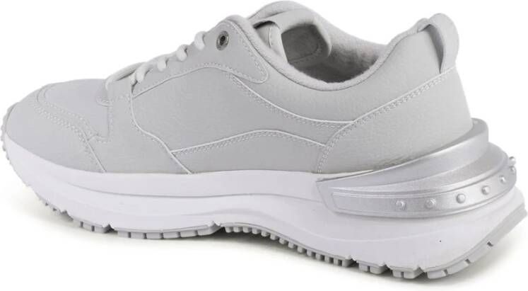 Calvin Klein Grijze Blend Sneakers Stijlvol Comfortabele Pasvorm