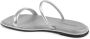 Calvin Klein Grijze Leren Minimalistische Sandalen - Thumbnail 3