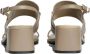 Calvin Klein Grijze Platte Sandaal voor Vrouwen Gray Dames - Thumbnail 4